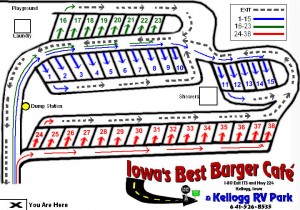 Camping-Near-I80-In-Iowa-Newton-Grinnell-Iowa-Speedway-Map